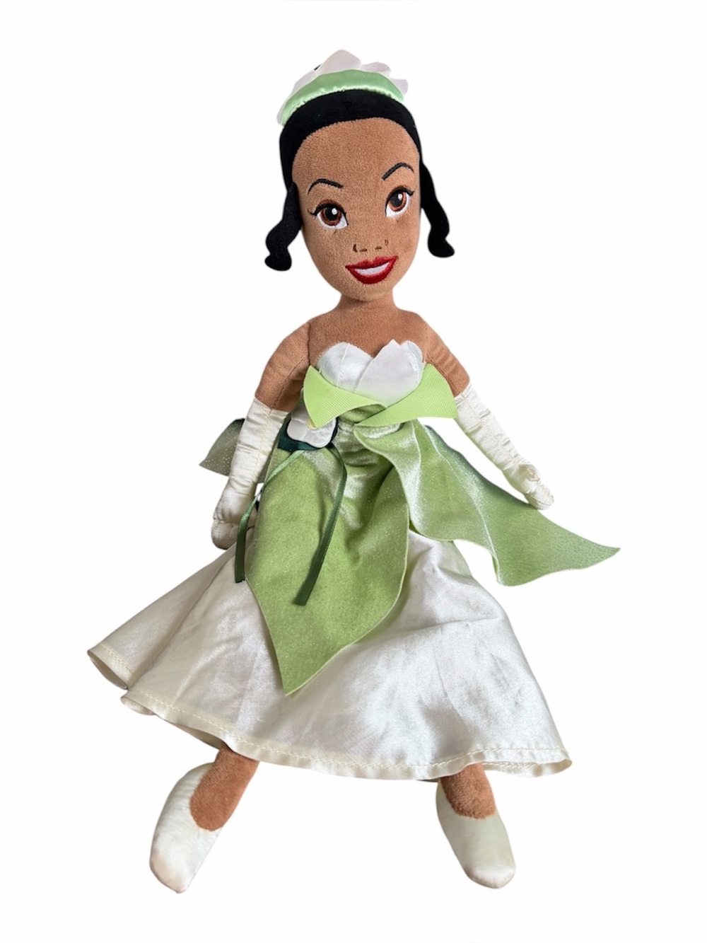 Disney Tiana Plush Doll From The Princess & The Frog 21" Soft Stuffed Girls Toy